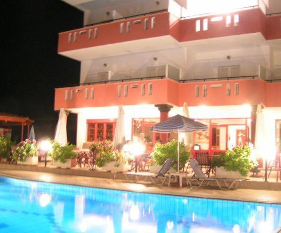 Knossos Aparthotel Pánormos Exterior foto