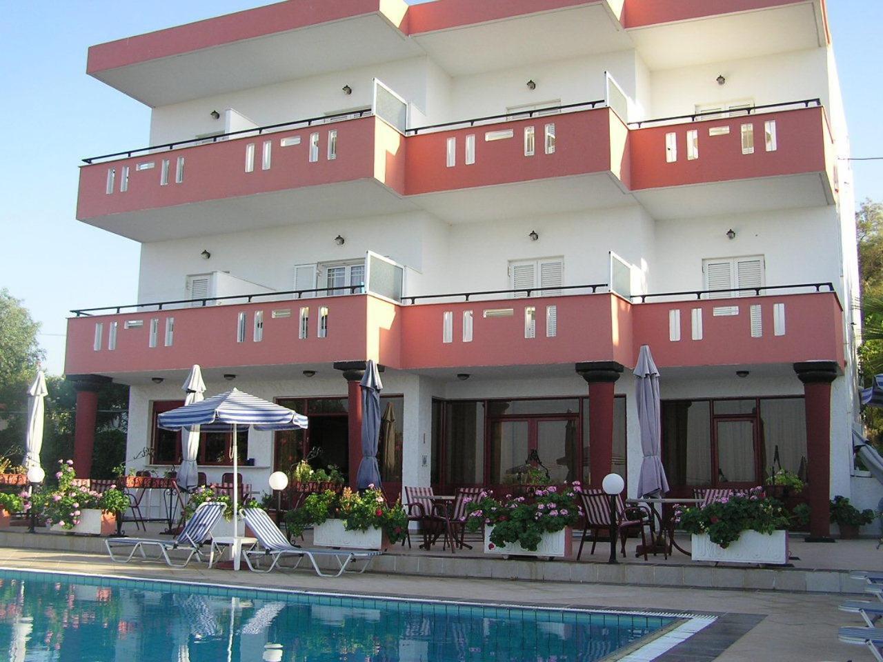 Knossos Aparthotel Pánormos Exterior foto